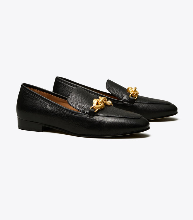 Tory Burch Black Jessa Ballet Flats