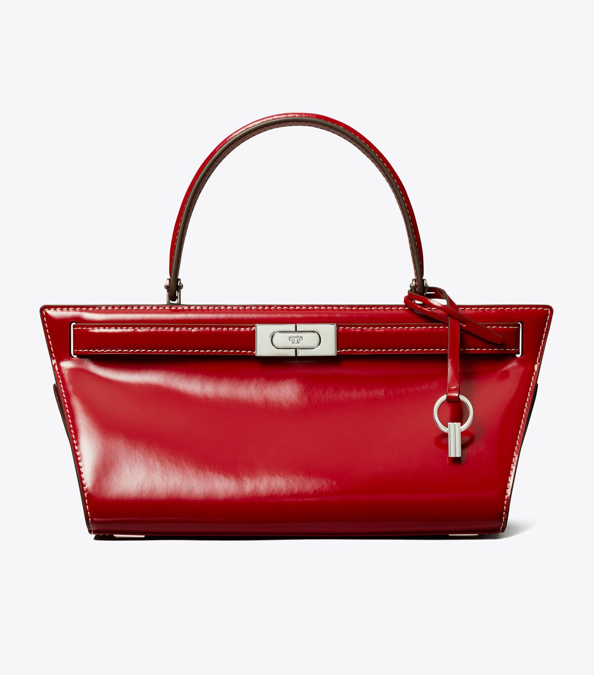 Tory Burch Red Grey Lee Radziwill Satchel Bags