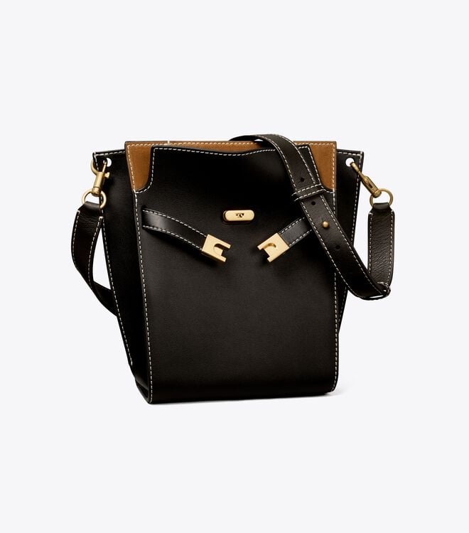 Tory Burch Black Lee Radziwill Satchel Bags