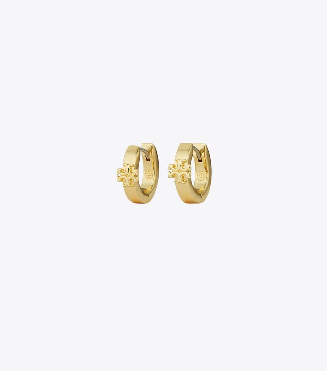 Tory Burch Gold Kira Huggie Earrings