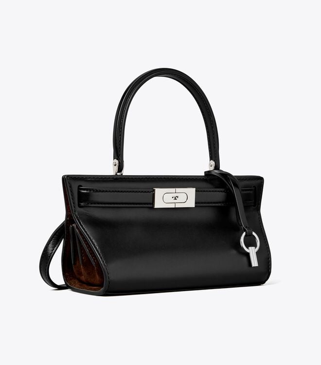 Tory Burch Black Petite Lee Radziwill Crossbody Bags