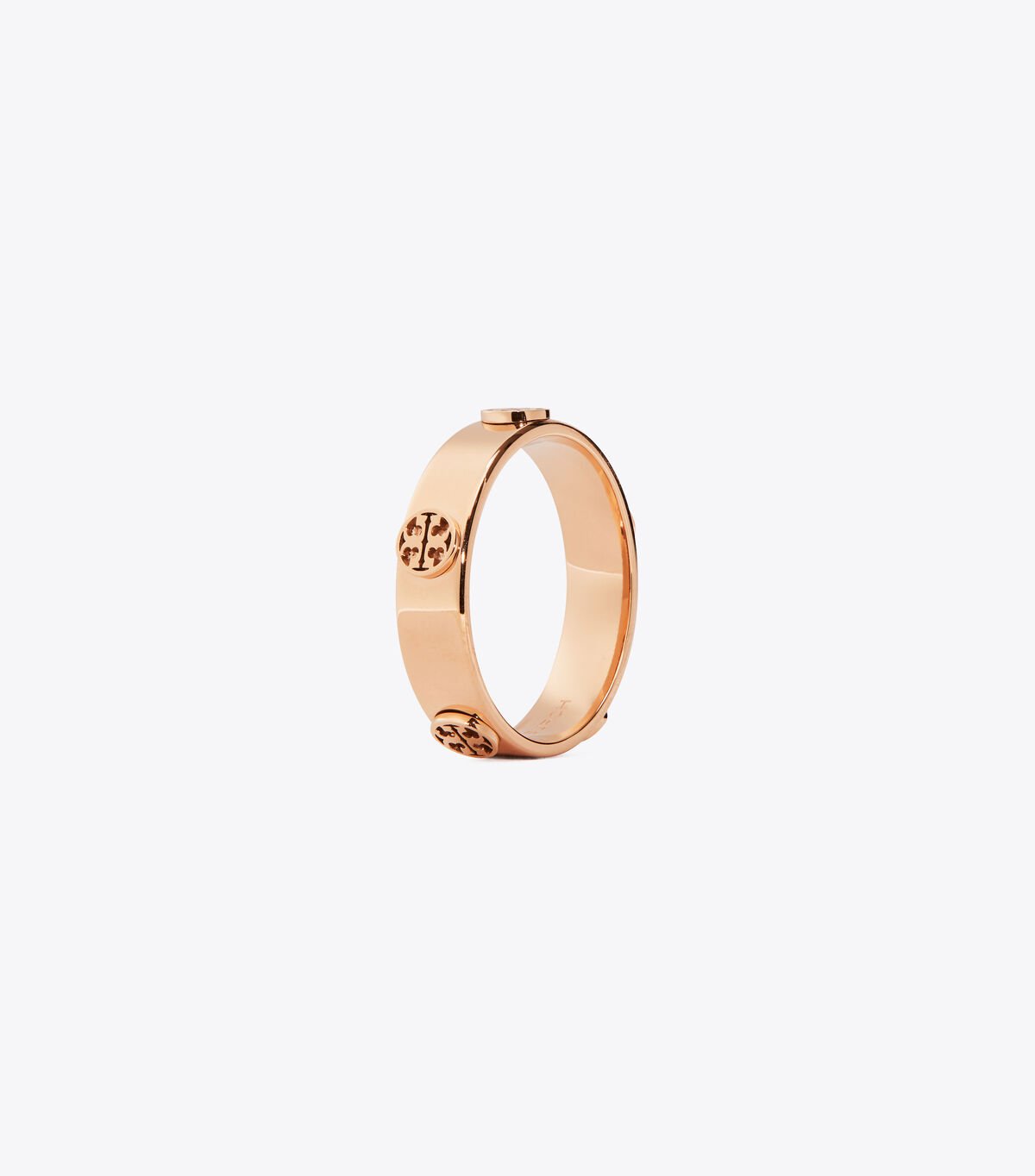 Tory Burch Rose Gold Miller Stud Ring