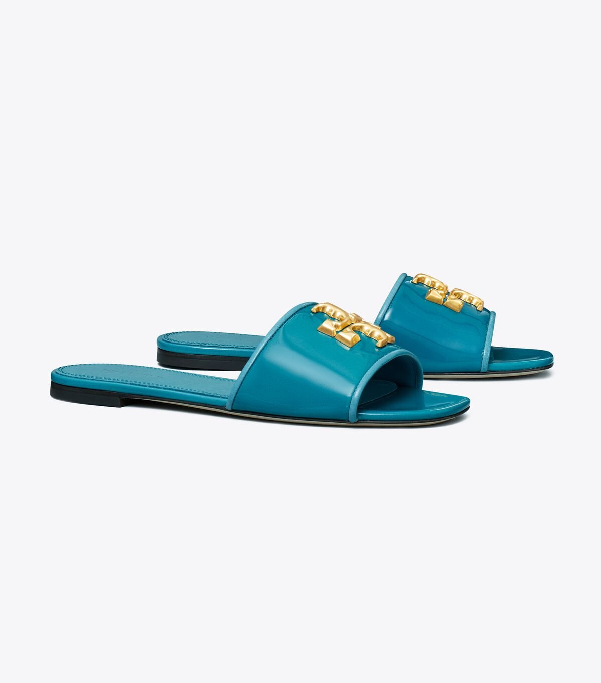 Tory Burch Blue Eleanor Sandals