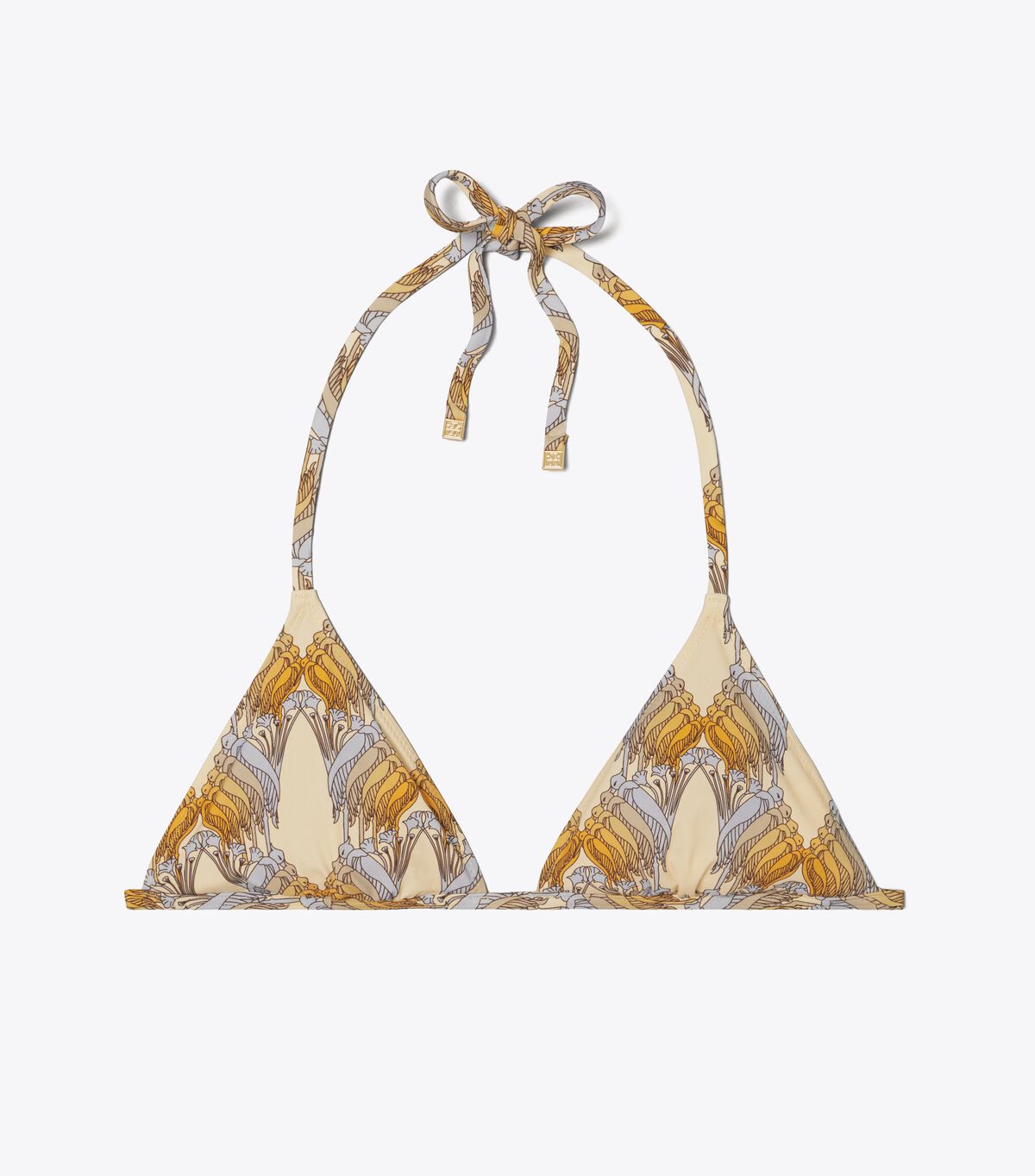 Tory Burch Multicolor Printed Triangle Bikini Tops
