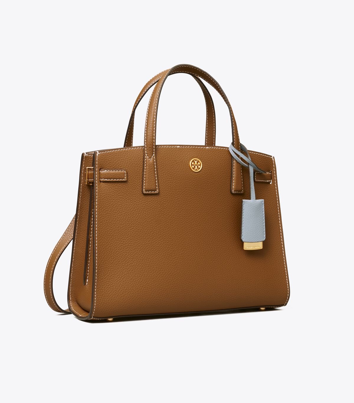 Tory Burch Brown Small Walker Satchel Bags
