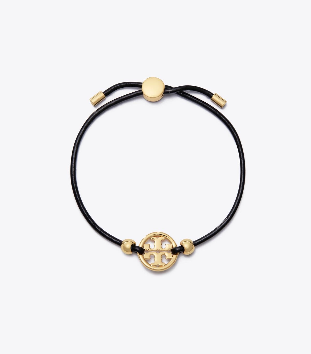 Tory Burch Gold / Black Miller Slider Bracelet