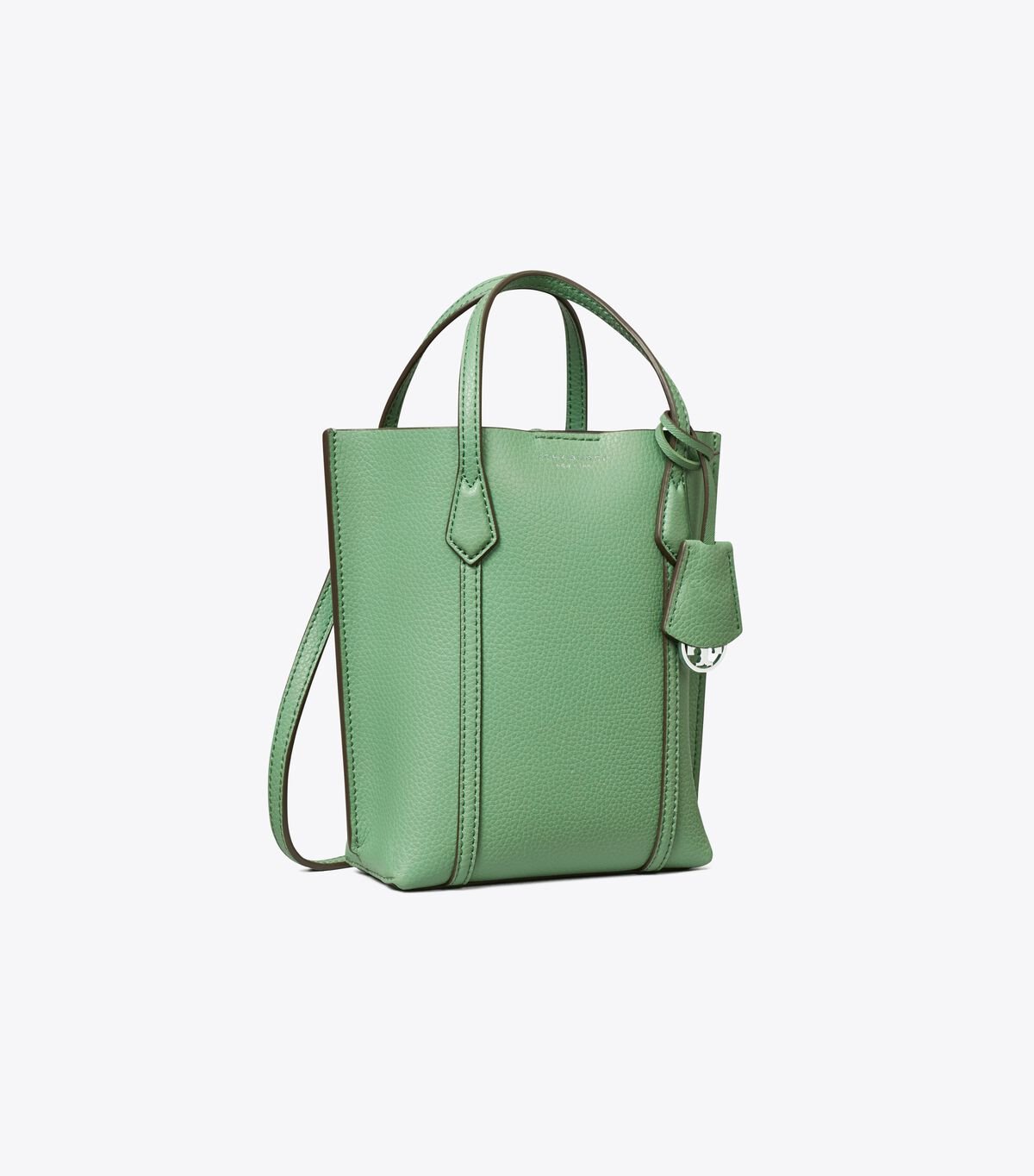 Tory Burch Green Mini Perry Tote Bags