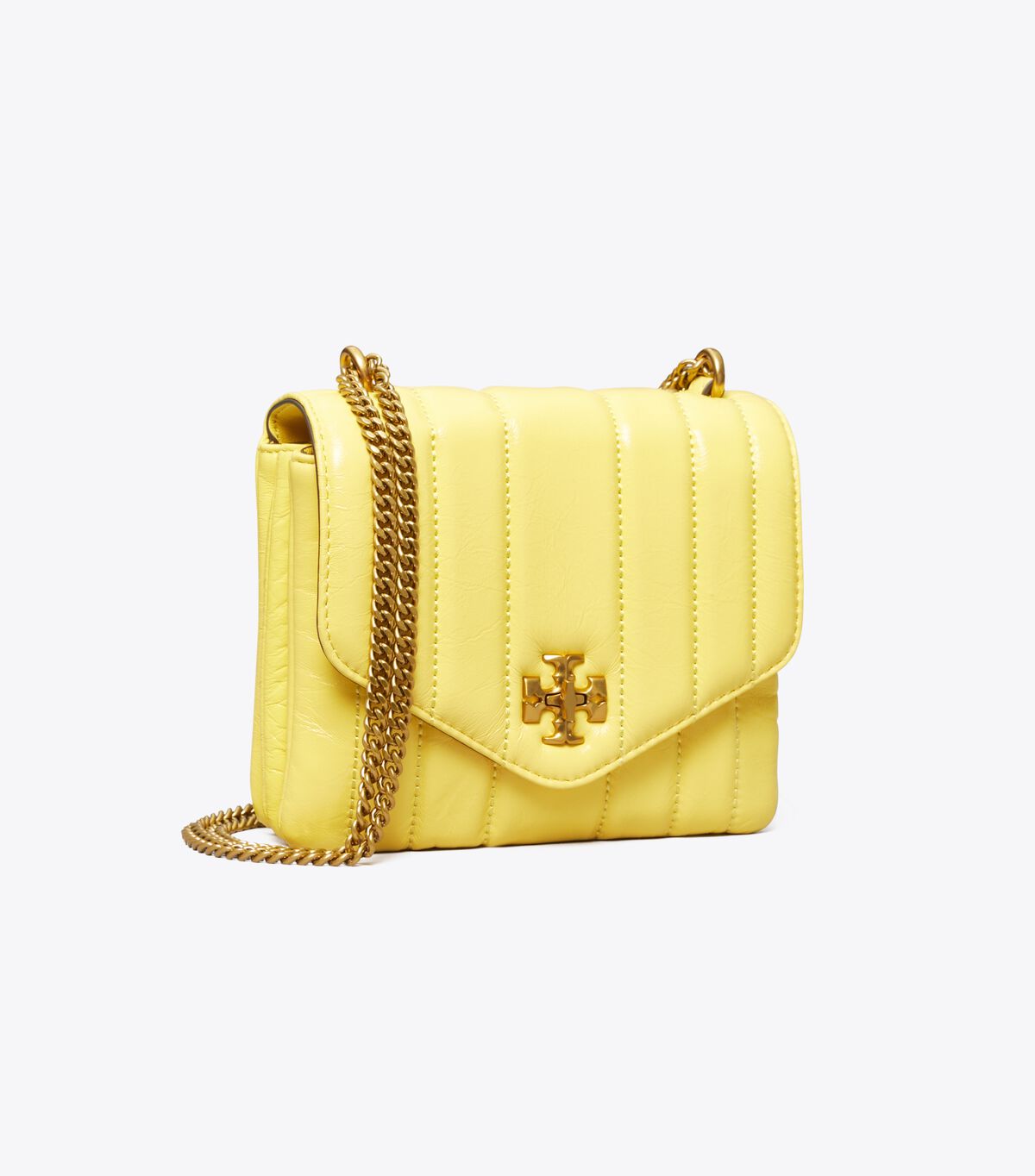 Tory Burch Lemon Kira Patent Crossbody Bags