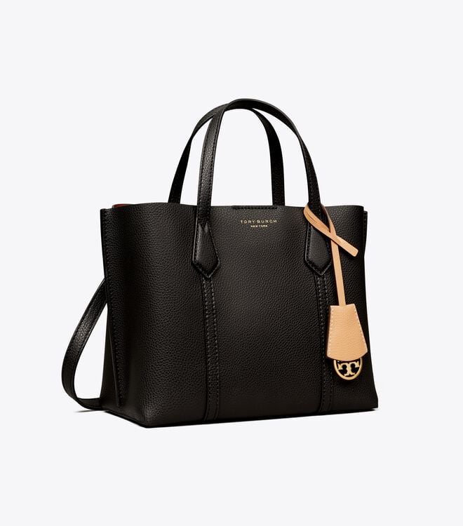 Tory Burch Black Small Perry Tote Bags
