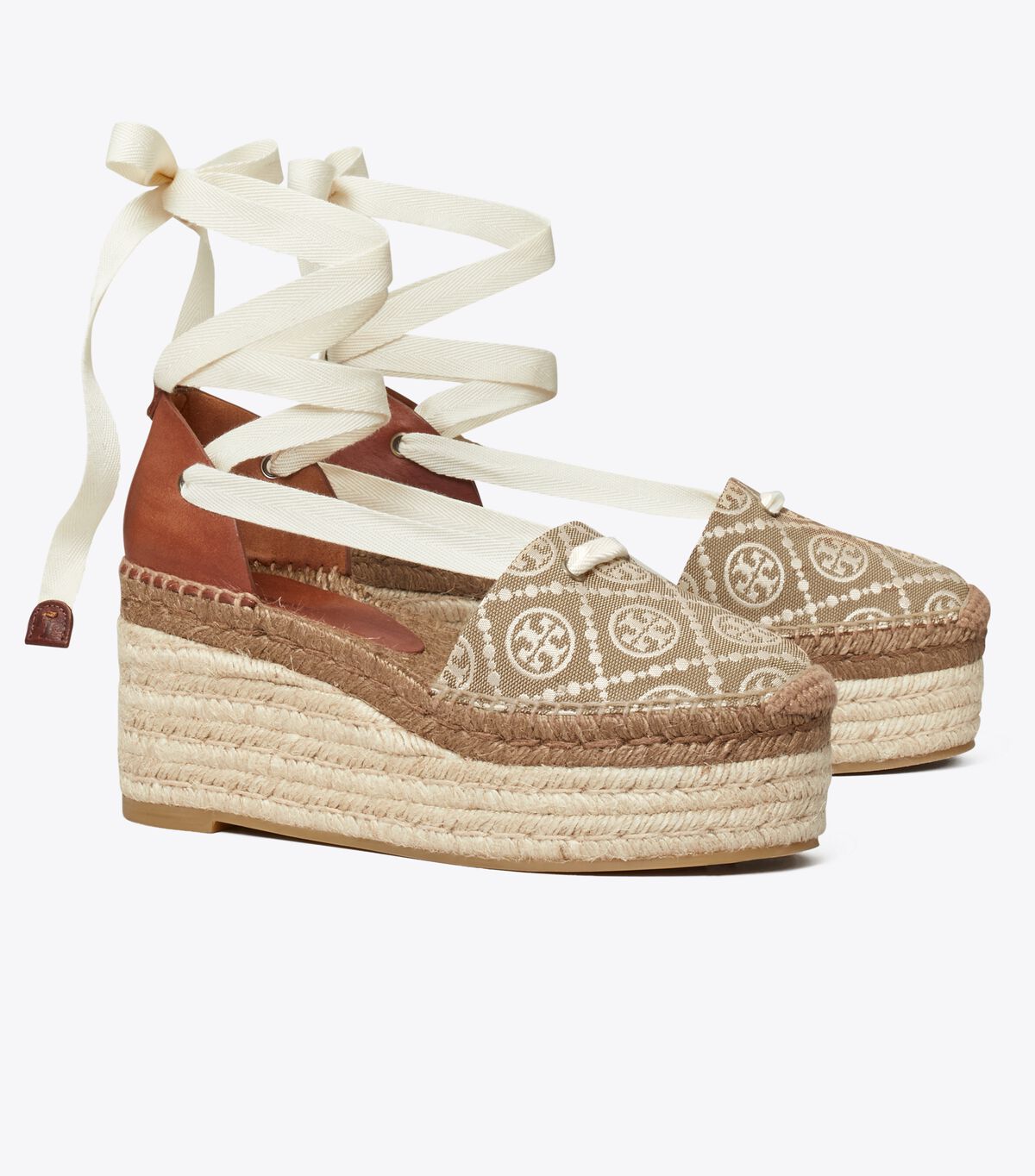 Tory Burch Multicolor T Monogram Espadrille