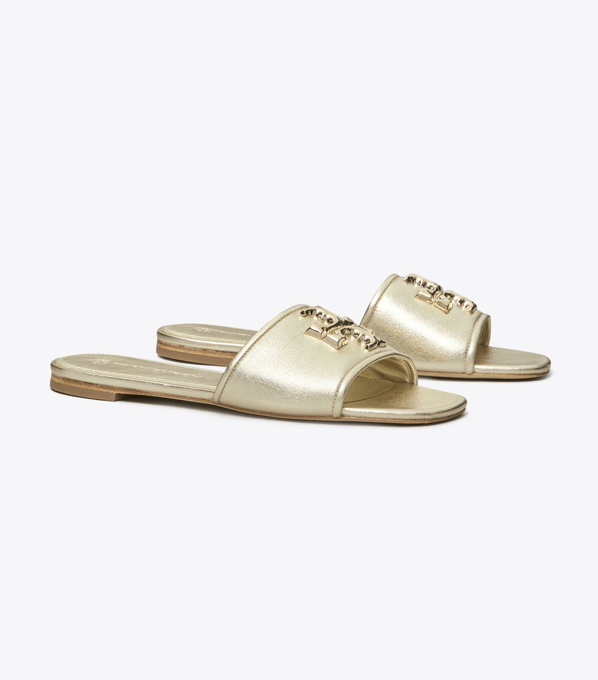 Tory Burch Gold Eleanor Sandals