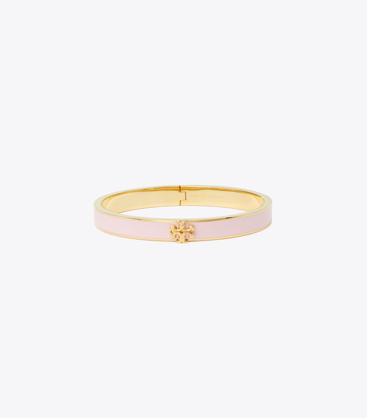 Tory Burch Silver / Purple Pink Kira Enamel 7mm Bracelet