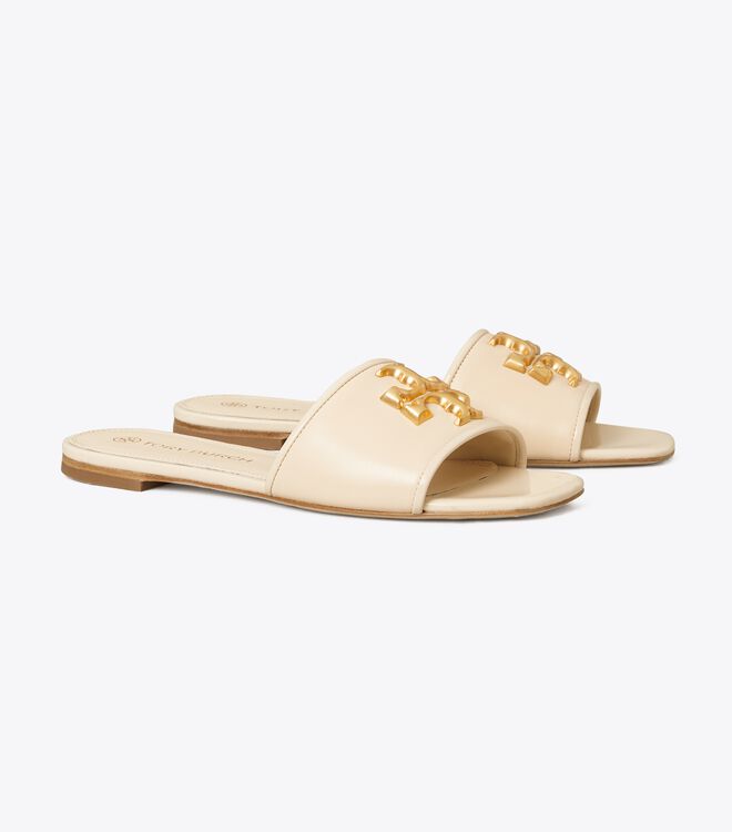 Tory Burch Cream Eleanor Sandals