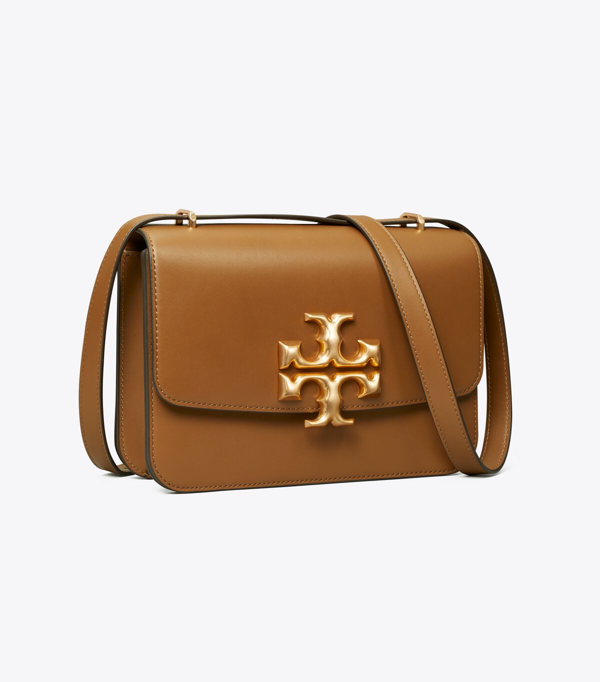 Tory Burch Brown Eleanor Shoulder Bags