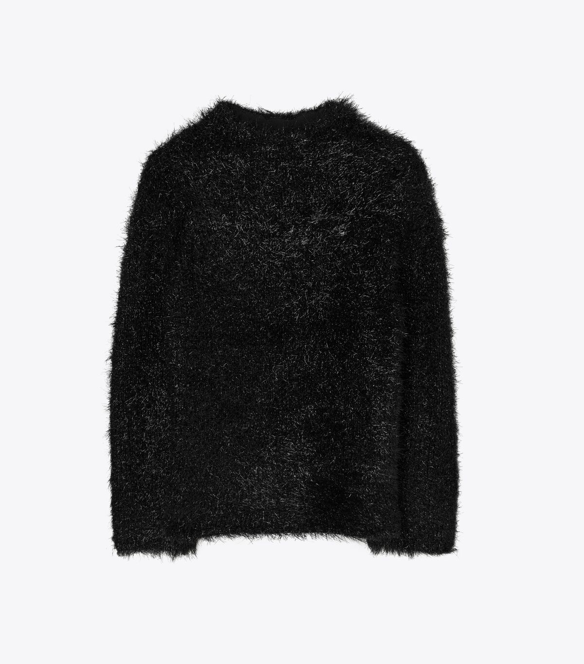Tory Burch Black Tinsel Mockneck Sweaters