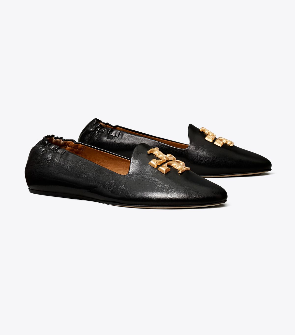 Tory Burch Black Eleanor Loafers