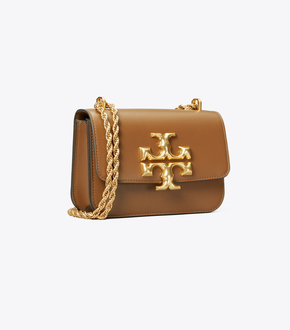 Tory Burch Brown Small Eleanor Shoulder Bags