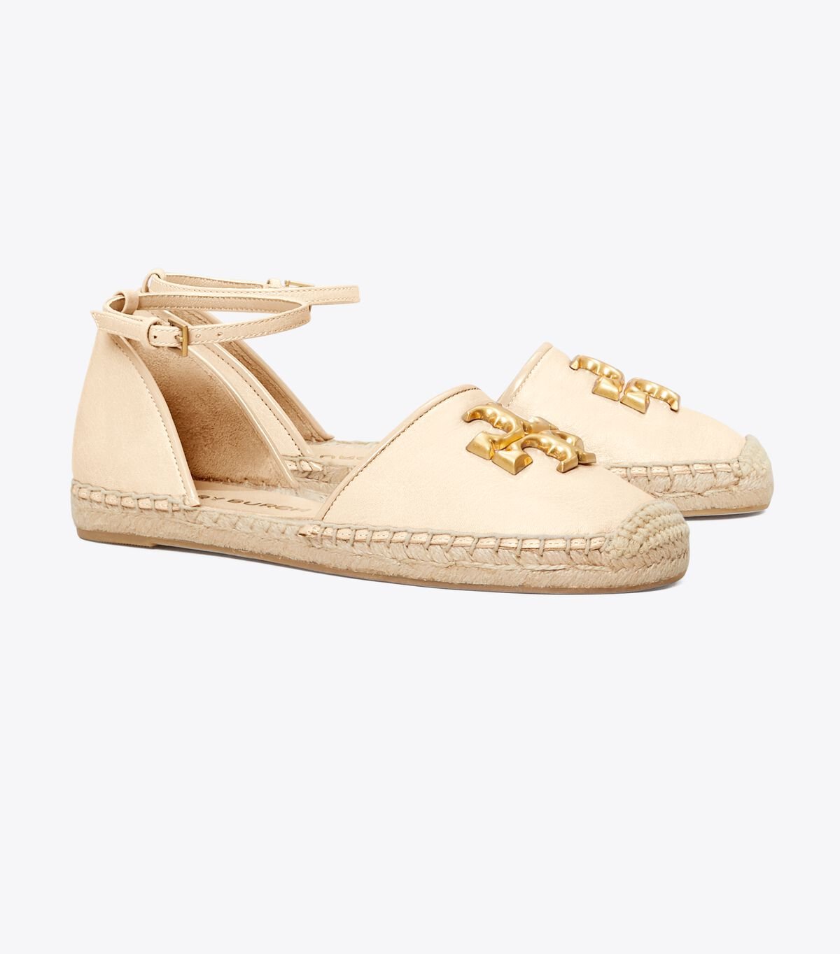 Tory Burch Cream Eleanor D'orsay Ballet Flats