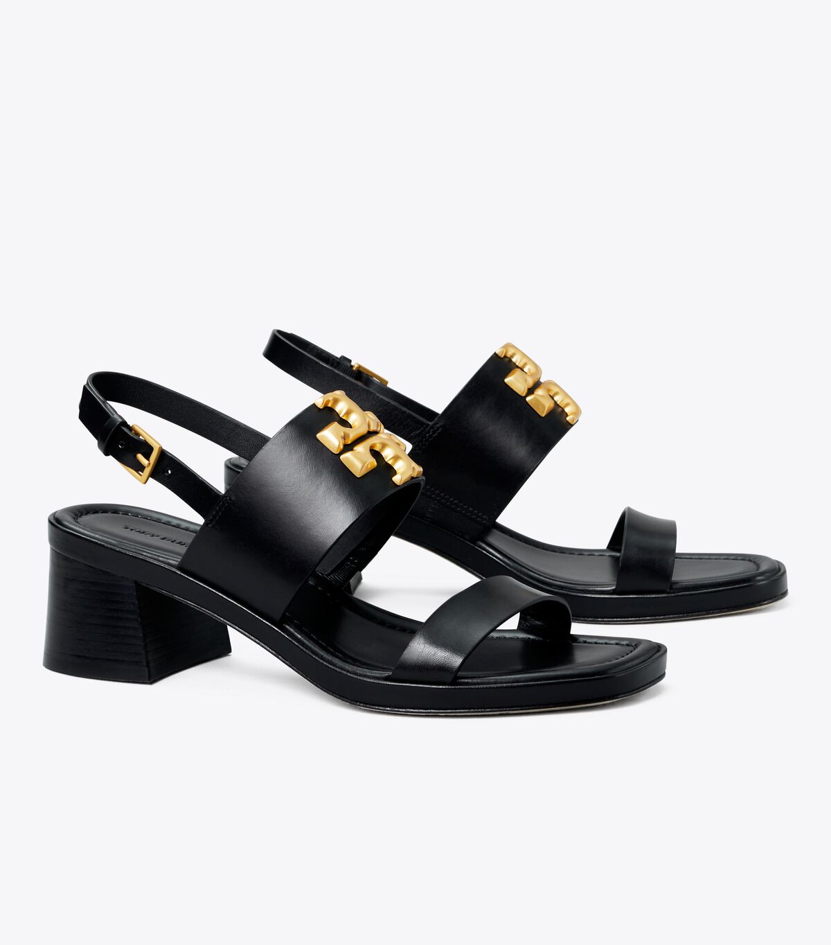 Tory Burch Black Eleanor Heels