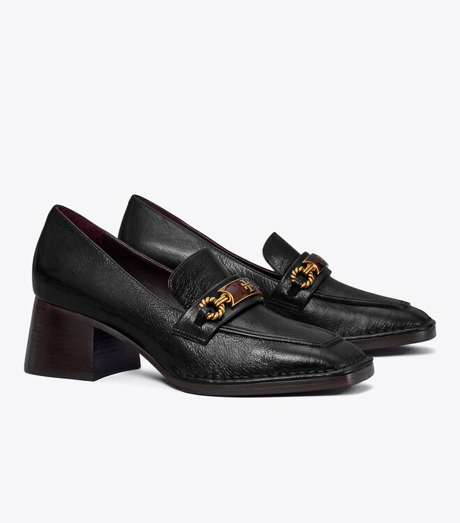 Tory Burch Black Perrine Loafers