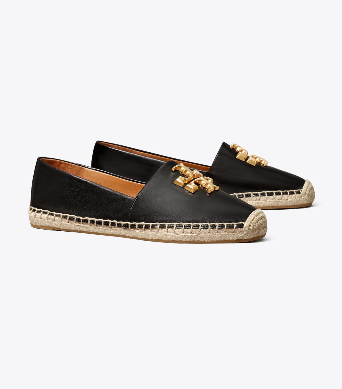 Tory Burch Black Eleanor Espadrille