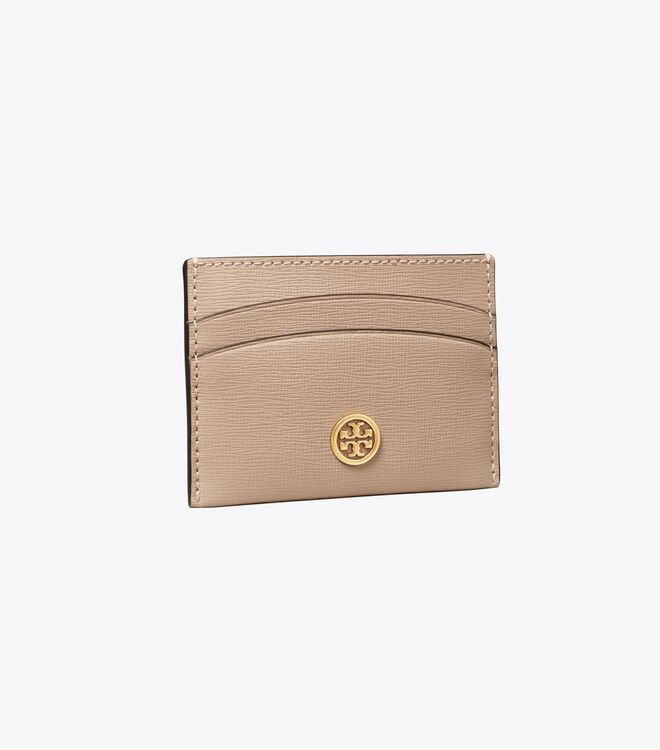 Tory Burch Grey Robinson Card Case