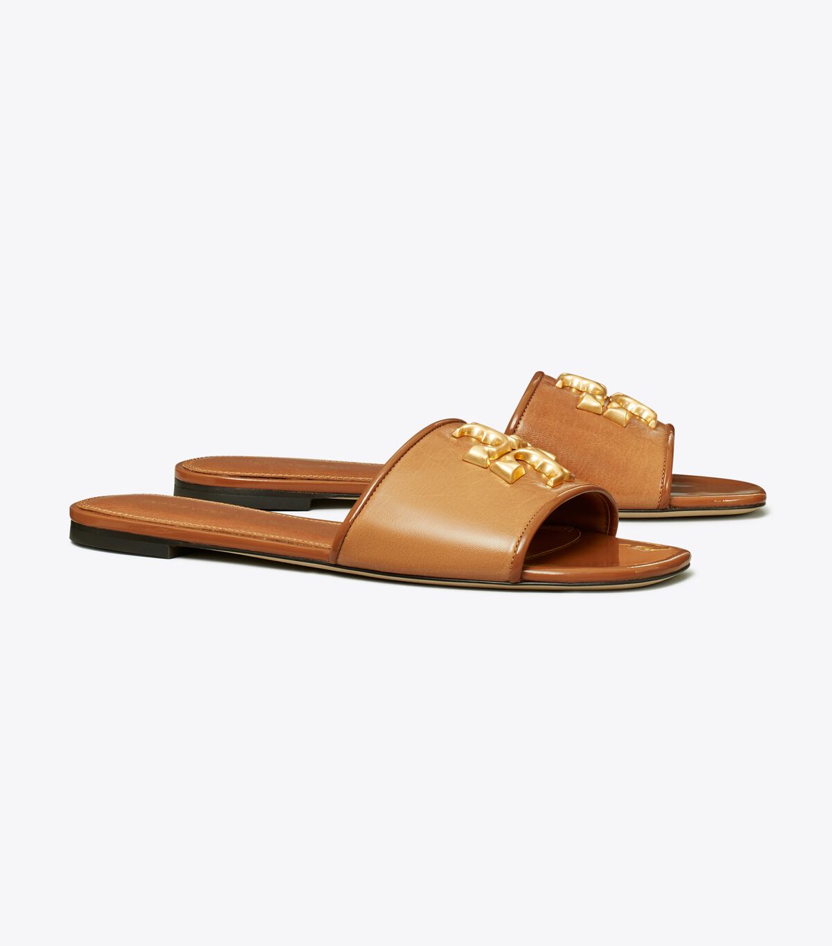 Tory Burch Brown Eleanor Sandals