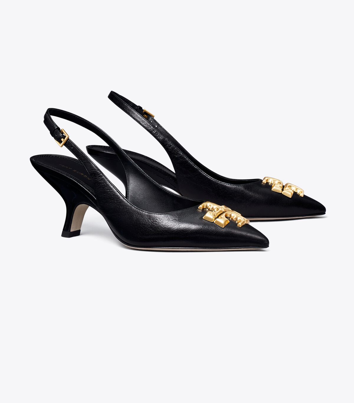 Tory Burch Black Eleanor Heels