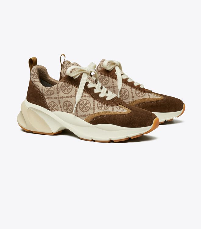 Tory Burch Multicolor T Monogram Good Luck Sneakers