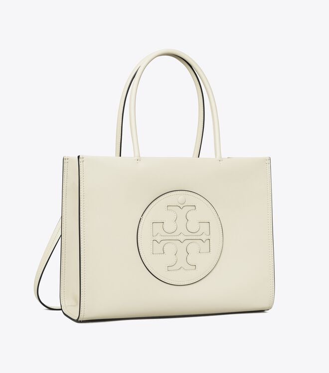 Tory Burch White Small Ella Bio Tote Bags