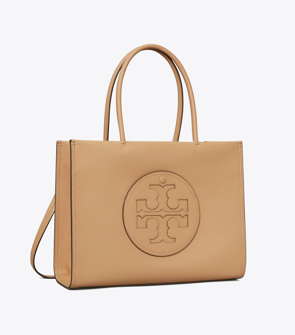 Tory Burch Brown Small Ella Bio Tote Bags