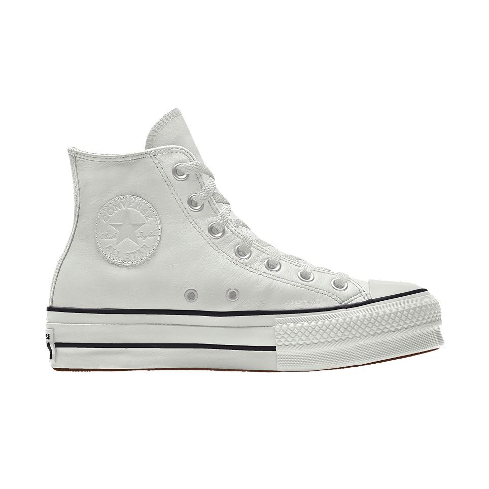 Custom Chuck Taylor All Star Lift Platform Leather By You - Converse-shop