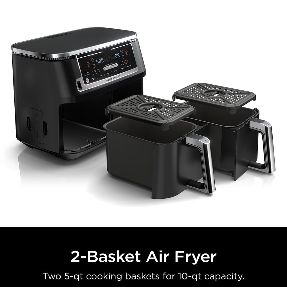 Clearance Sale - Air Fryer with 2 Independent Frying Baskets - wilkoukmall