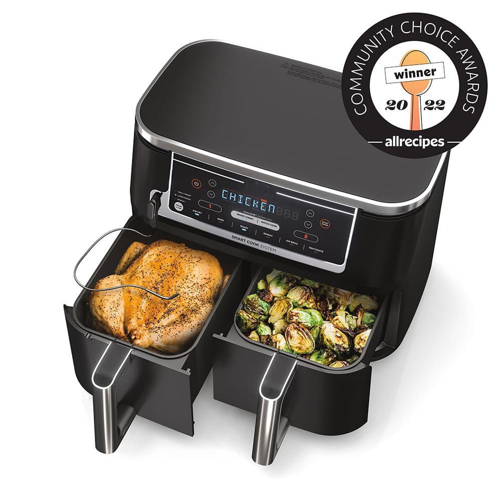 Clearance Sale - Air Fryer with 2 Independent Frying Baskets - Wilkoshop