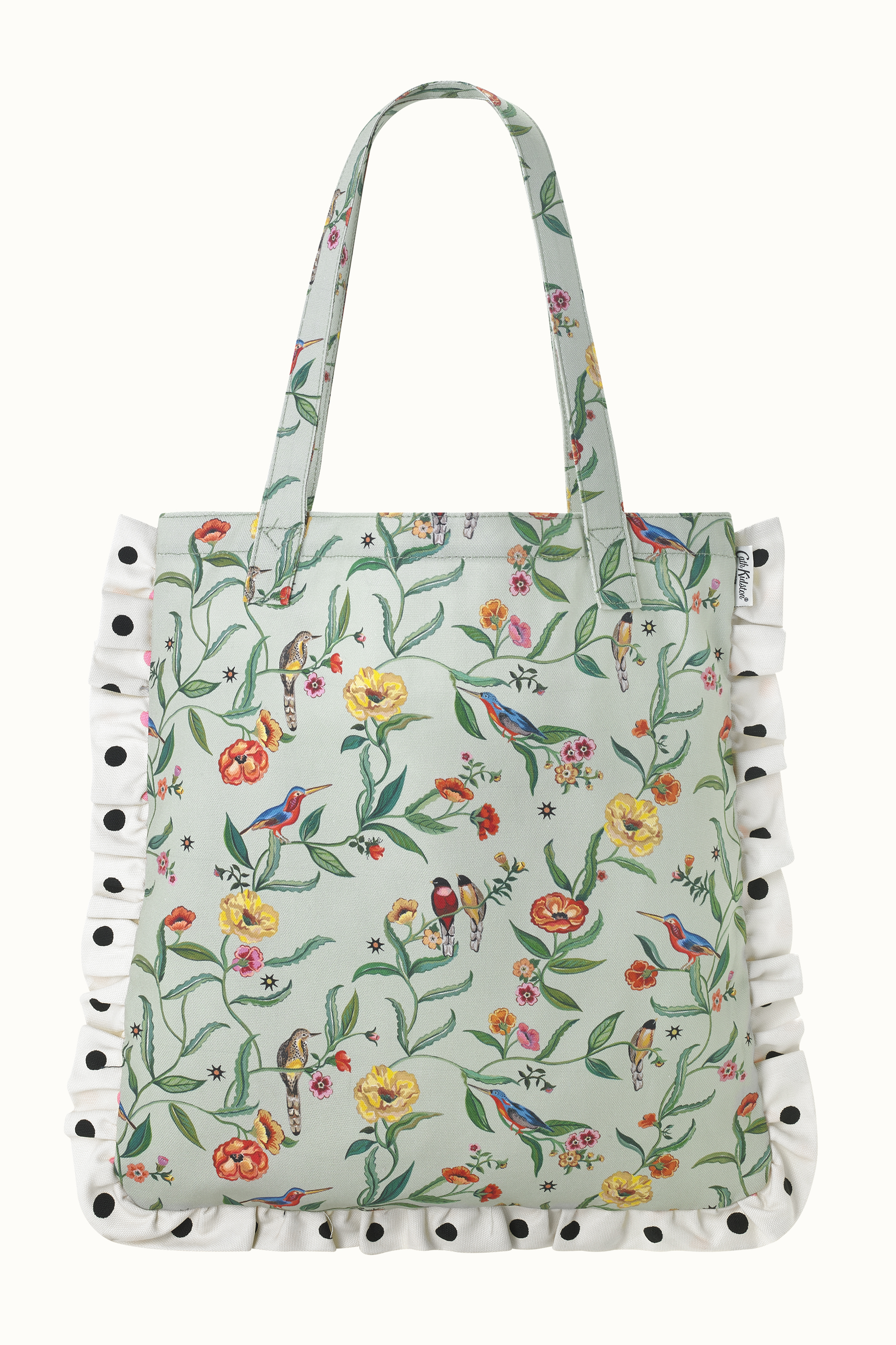 Summer Birds Frill Tote