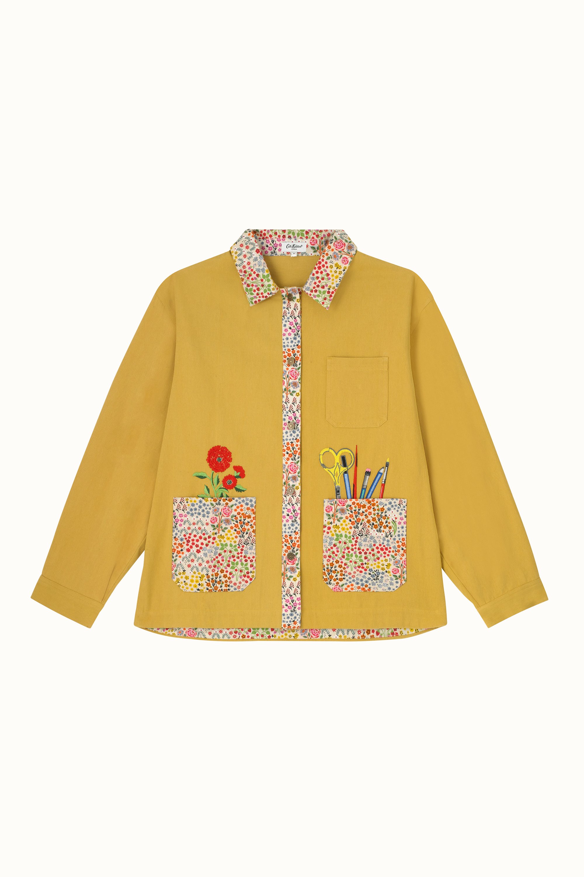 Curator Tools Keep Kind Embroidered Jacket