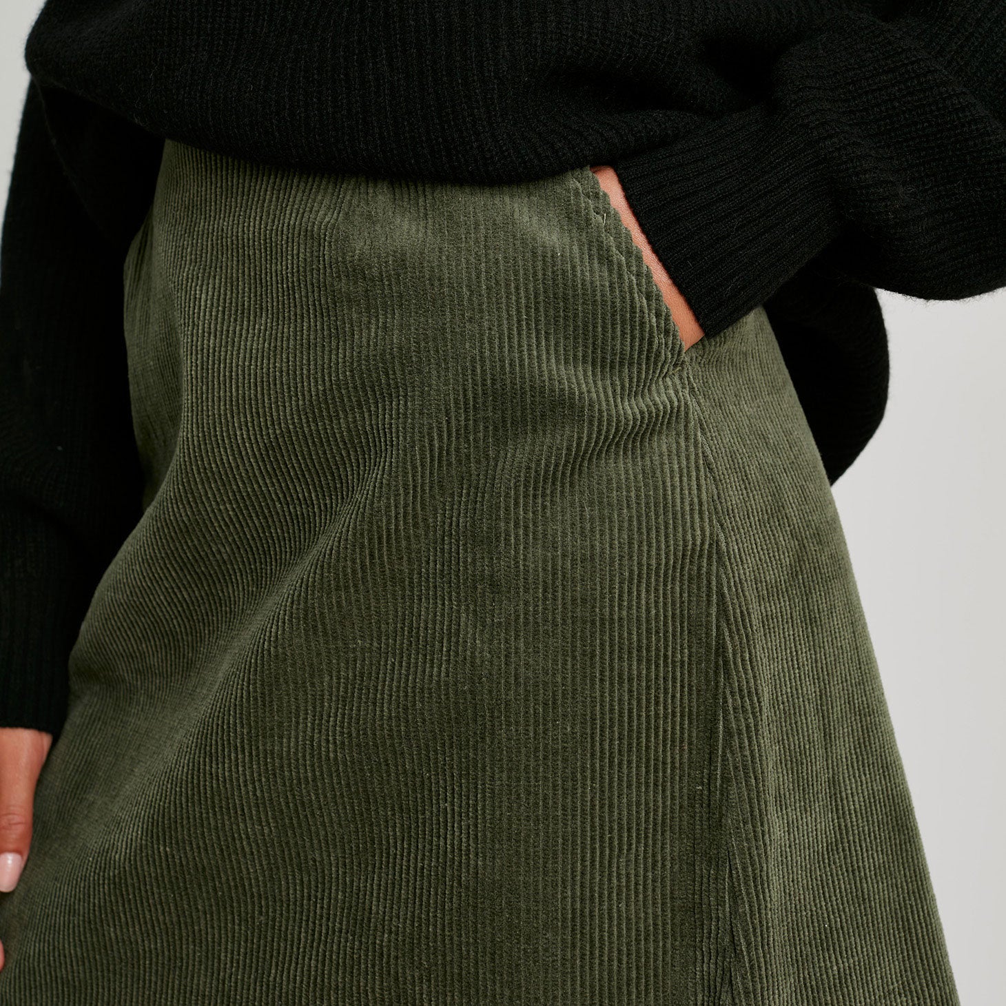 Joules Ladies Hannah Cord Easy Skirt