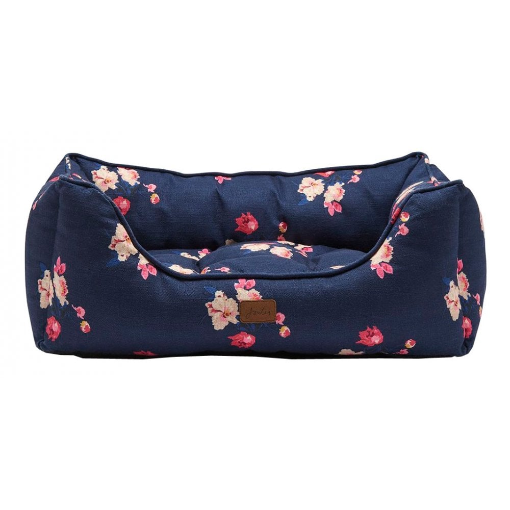 Joules Floral Box Dog Bed