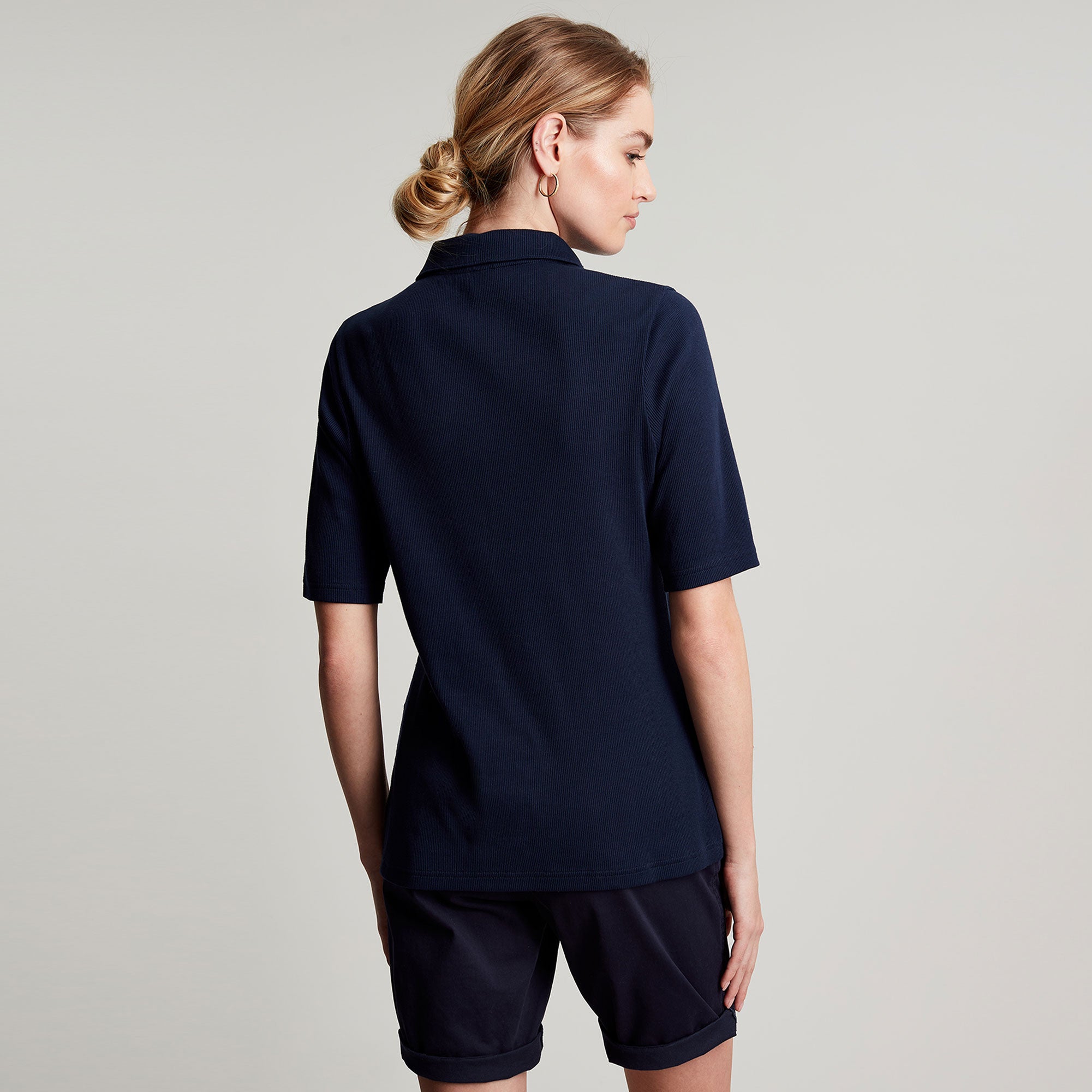 Joules Ladies Harriett Ribbed Top