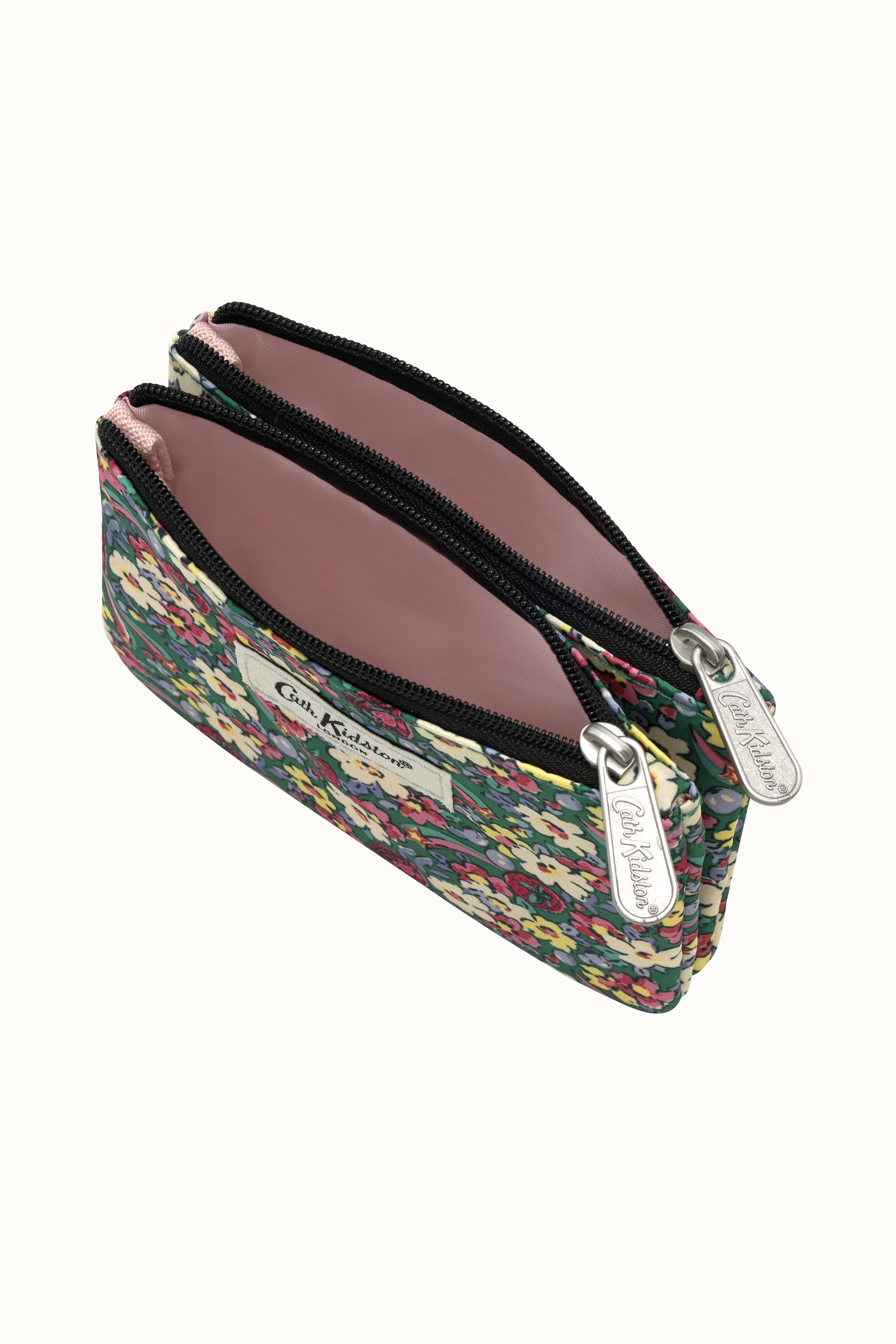 Self Care Ditsy Double Pocket Purse