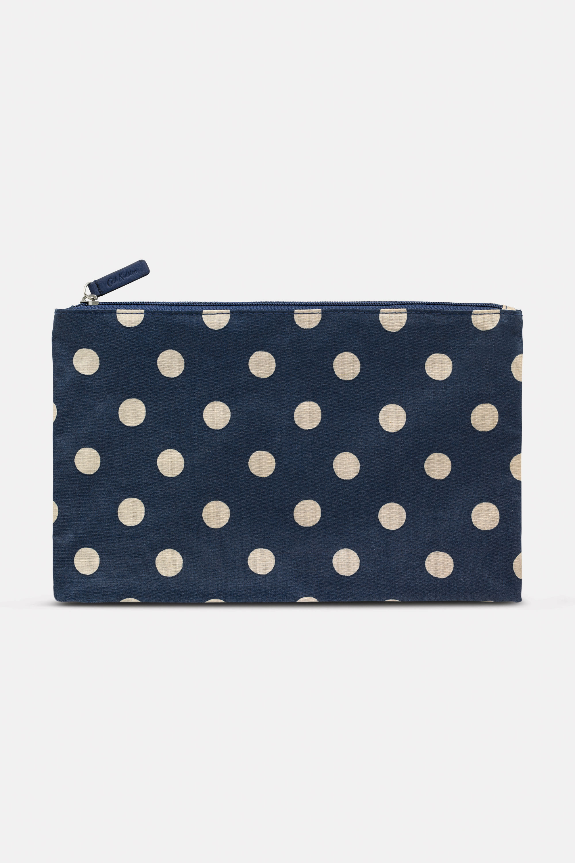 Button Spot Navy Foldaway Overnight Bag