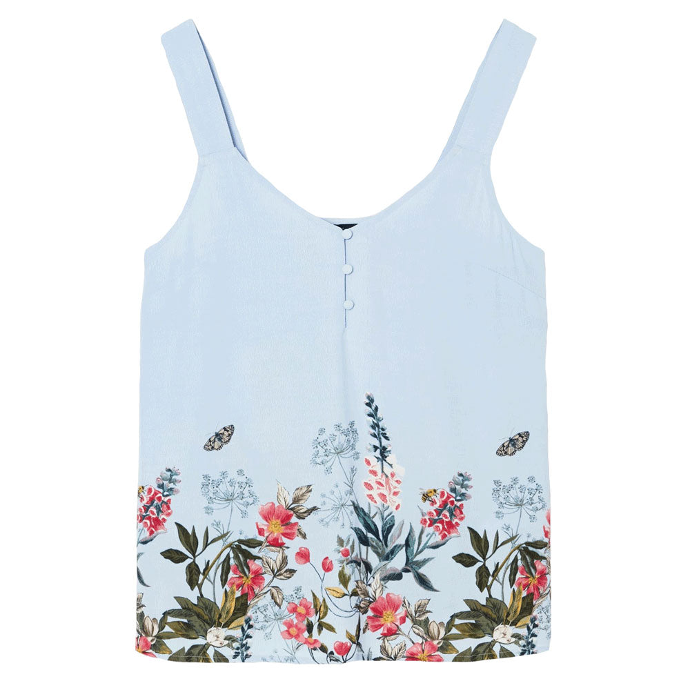 Joules Ladies Kyra Print V Neck Cami