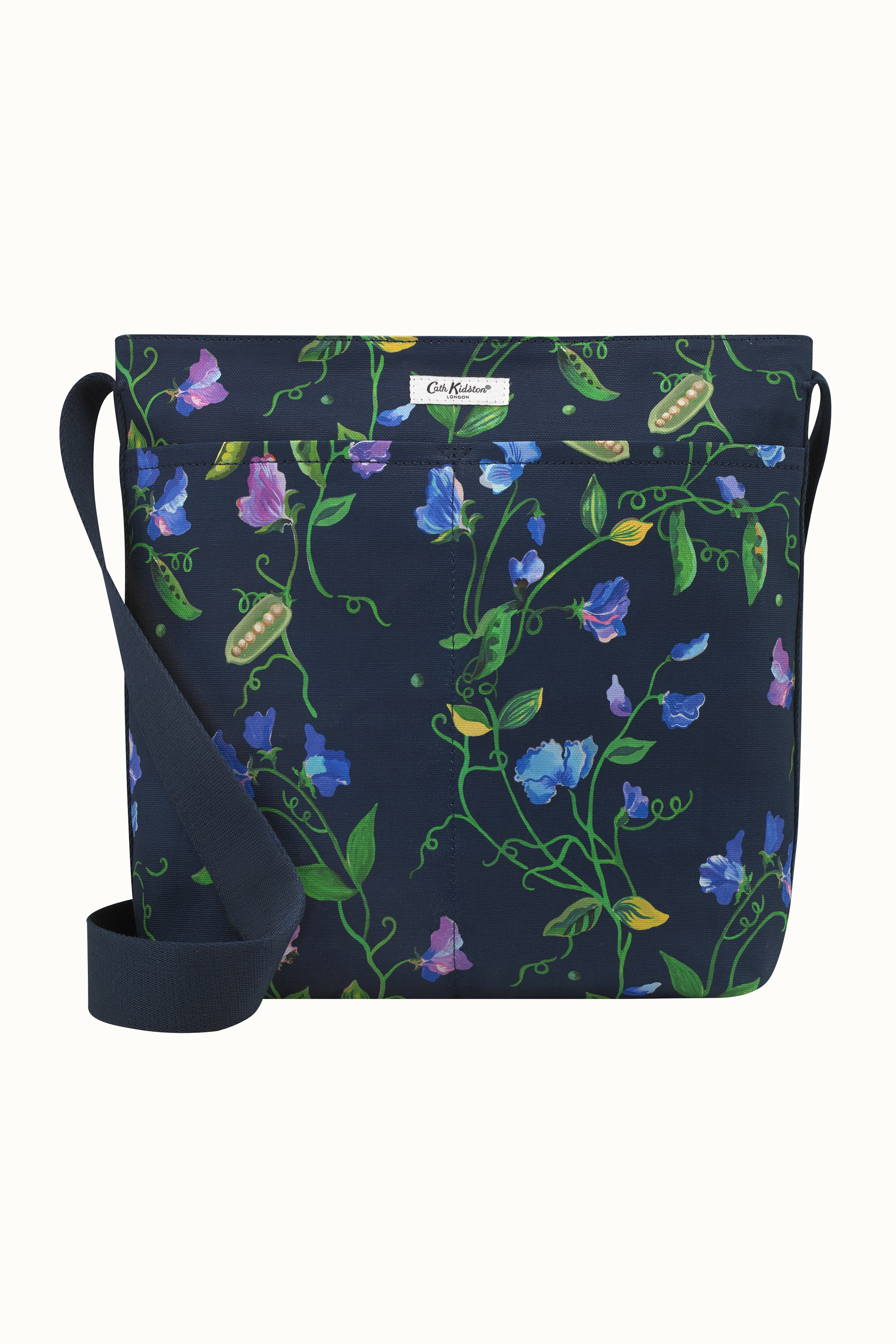 Sweet Pea Zipped Messenger Bag