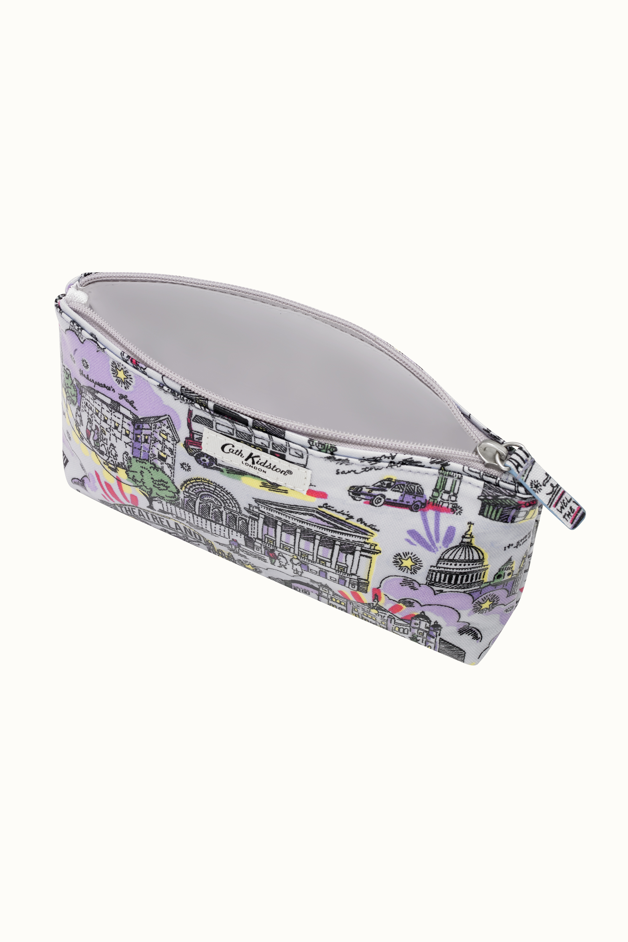 London West End Small Zip Make Up Bag