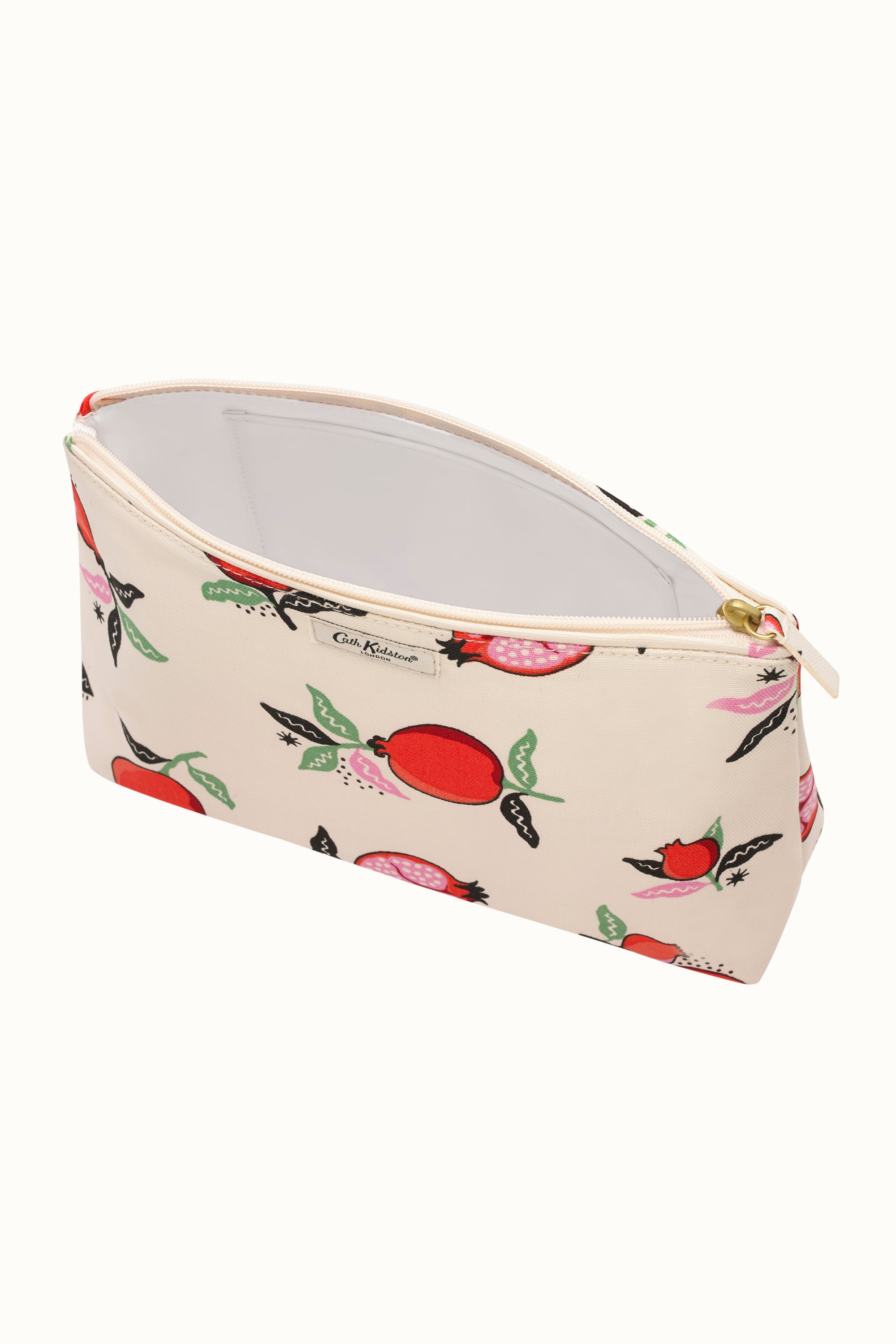 Pomegranate Zip Cosmetic Bag