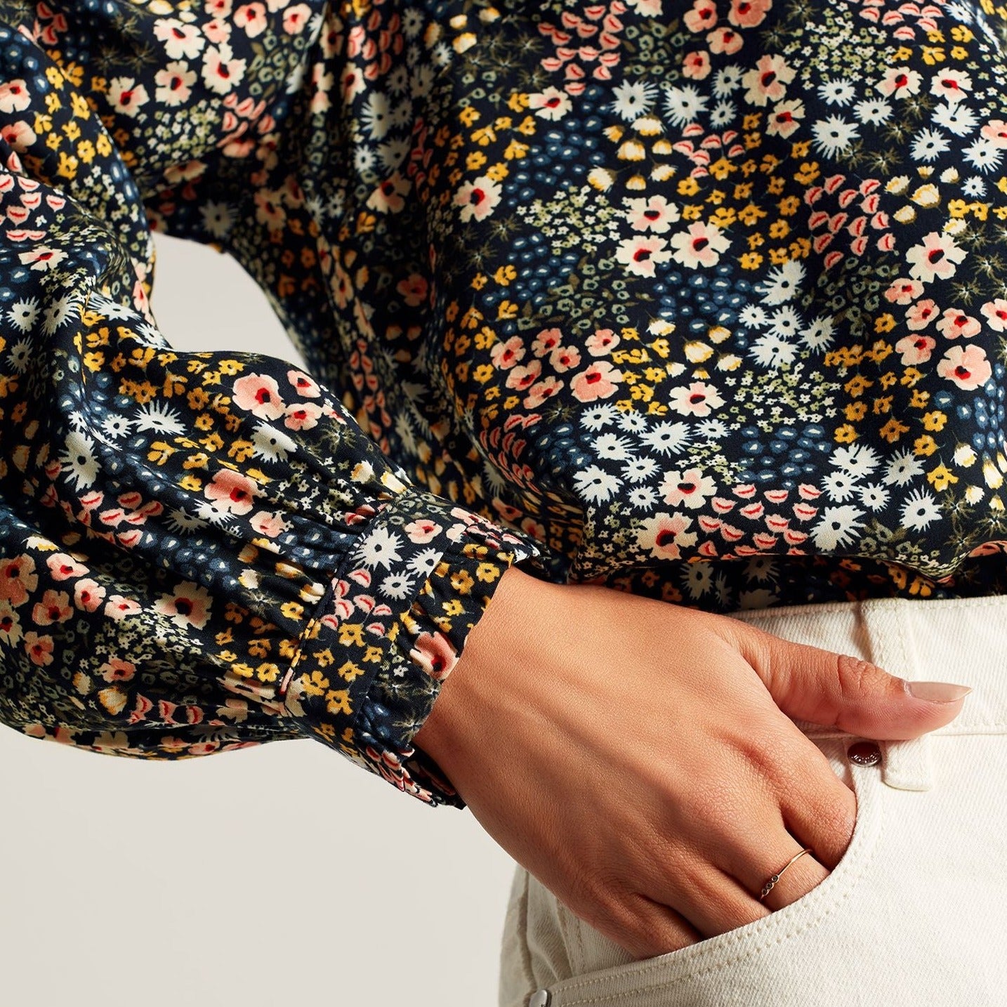 Joules Ladies Kalina Concealed Placket Shirt