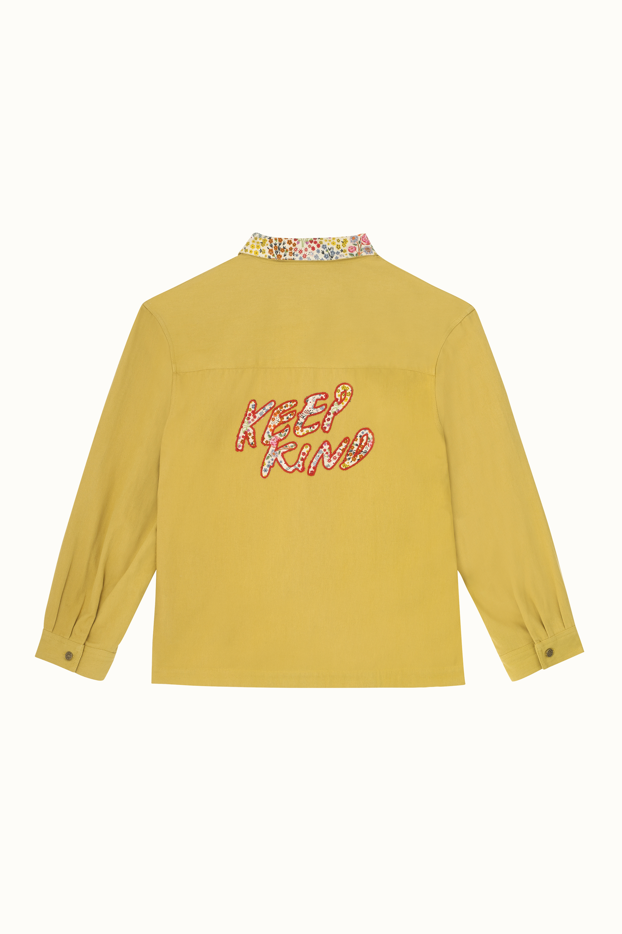 Curator Tools Keep Kind Embroidered Jacket