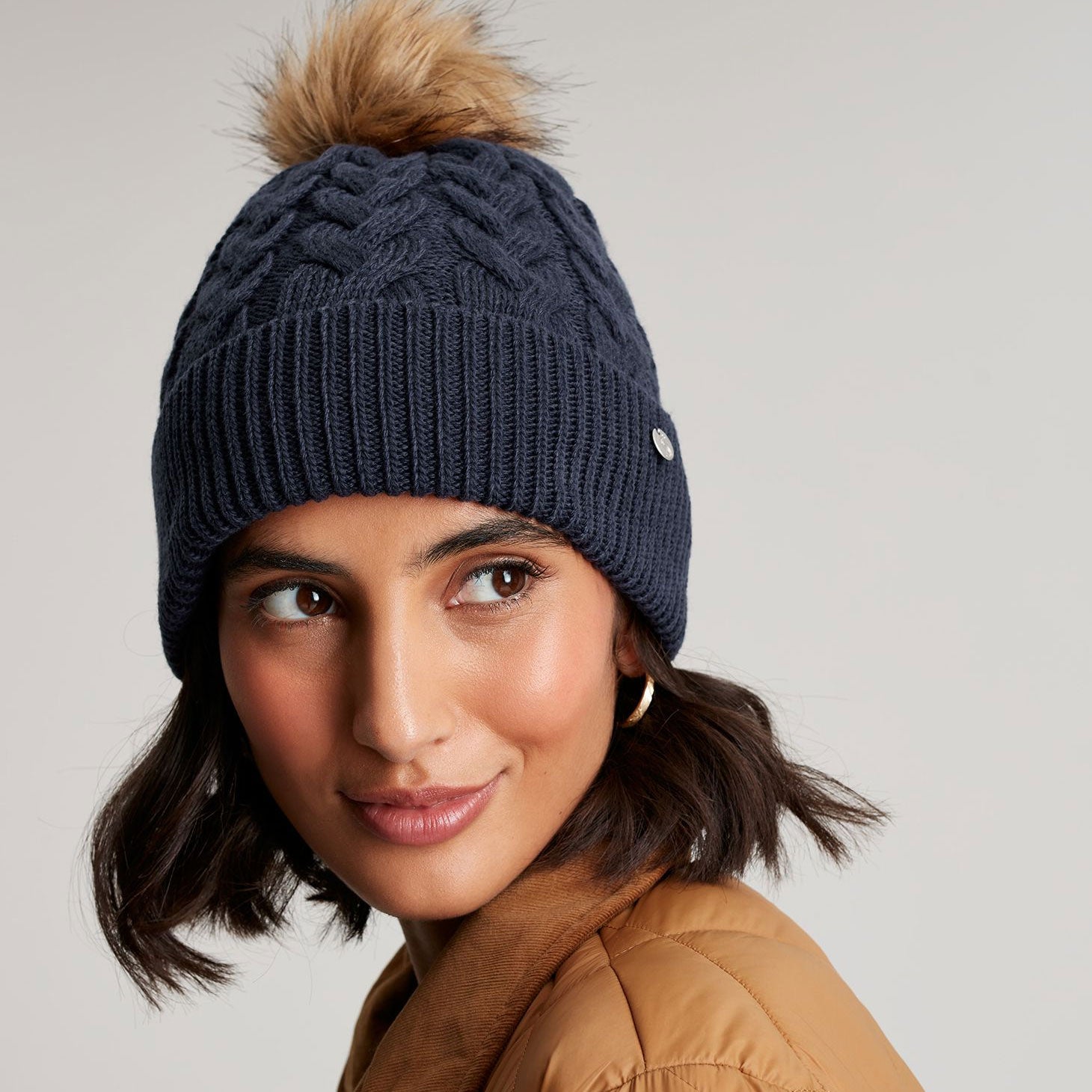 Joules Ladies Elena Cable Hat