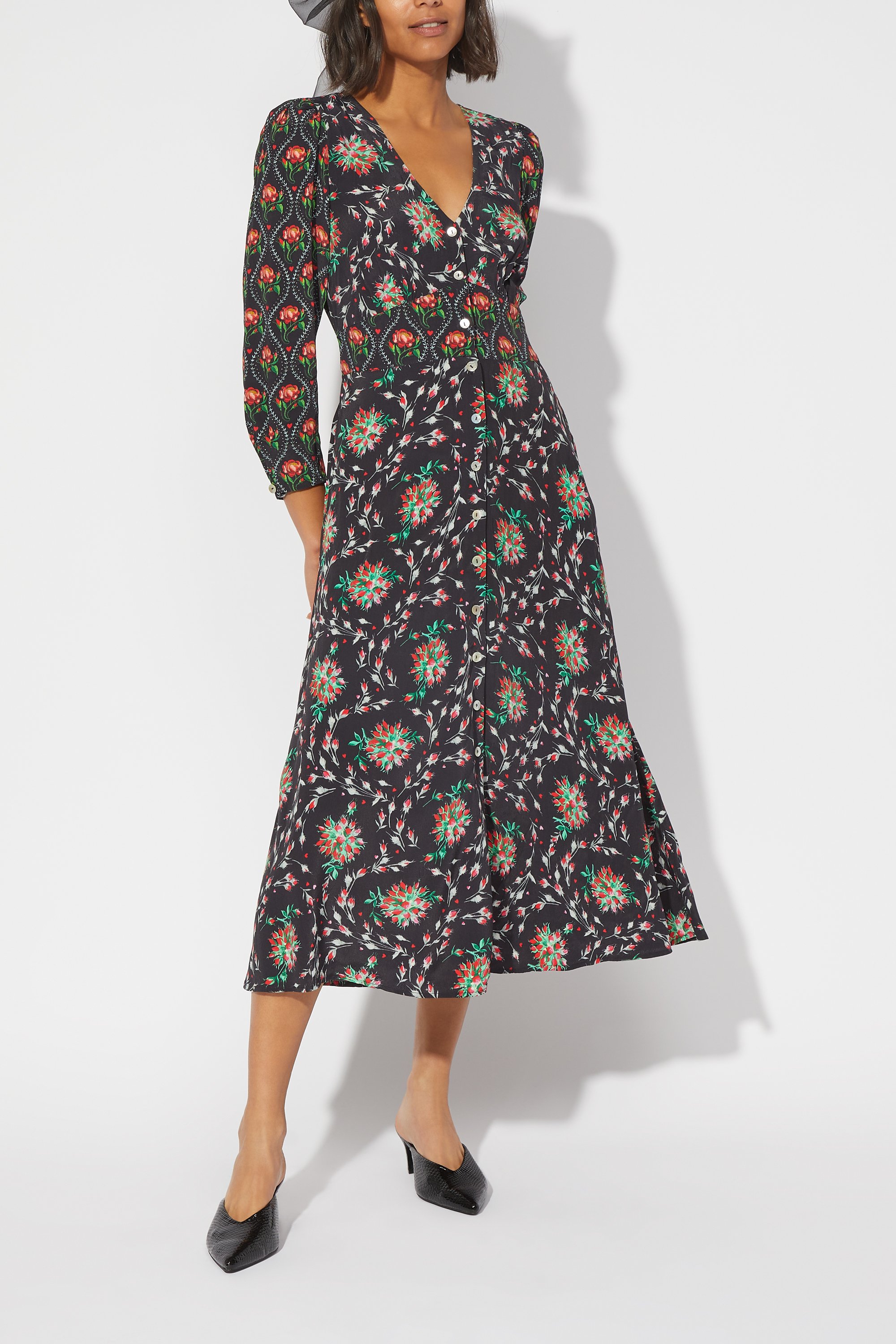 Forever Button-through Tea Dress