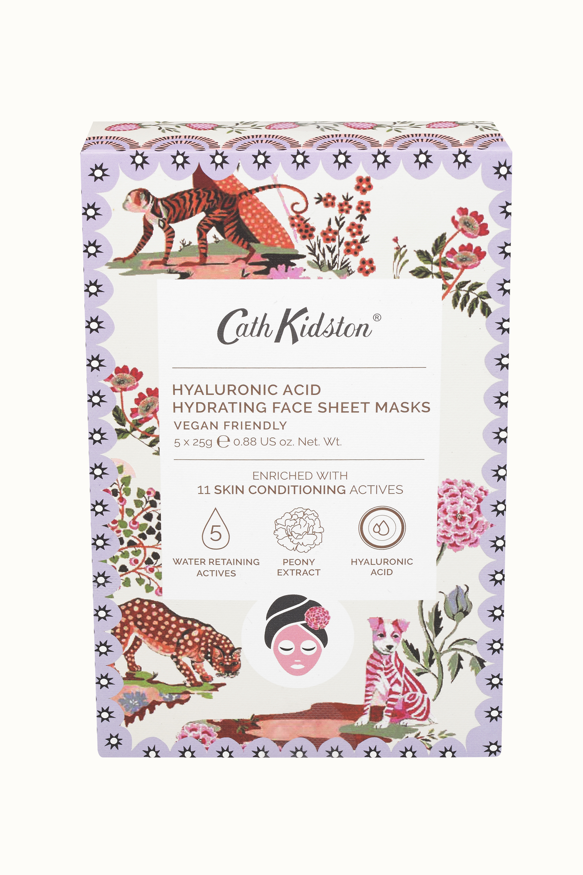Strawberry Garden Pack of 5 Sheet Face Masks